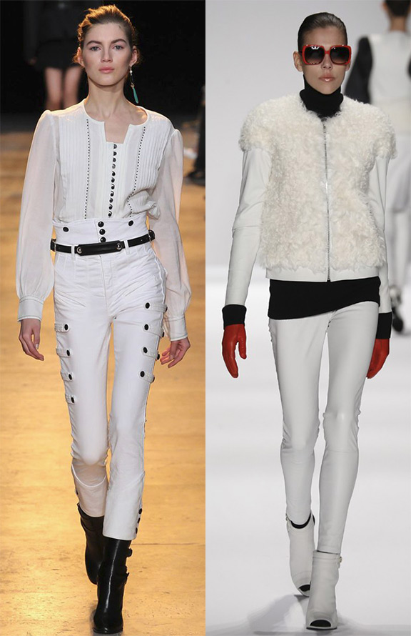 Tenues blanches et looks blancs 2025-2026