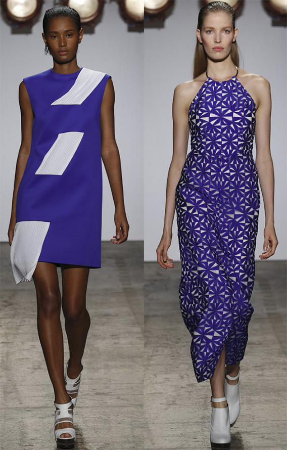 Robes bleues à la mode pour l'été 2026