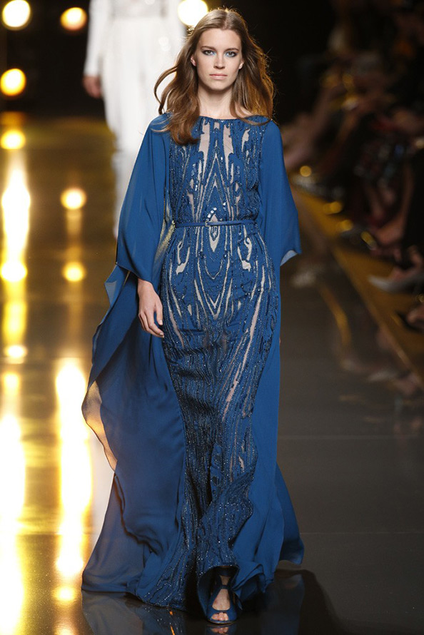 Robe Bleue Elie Saab