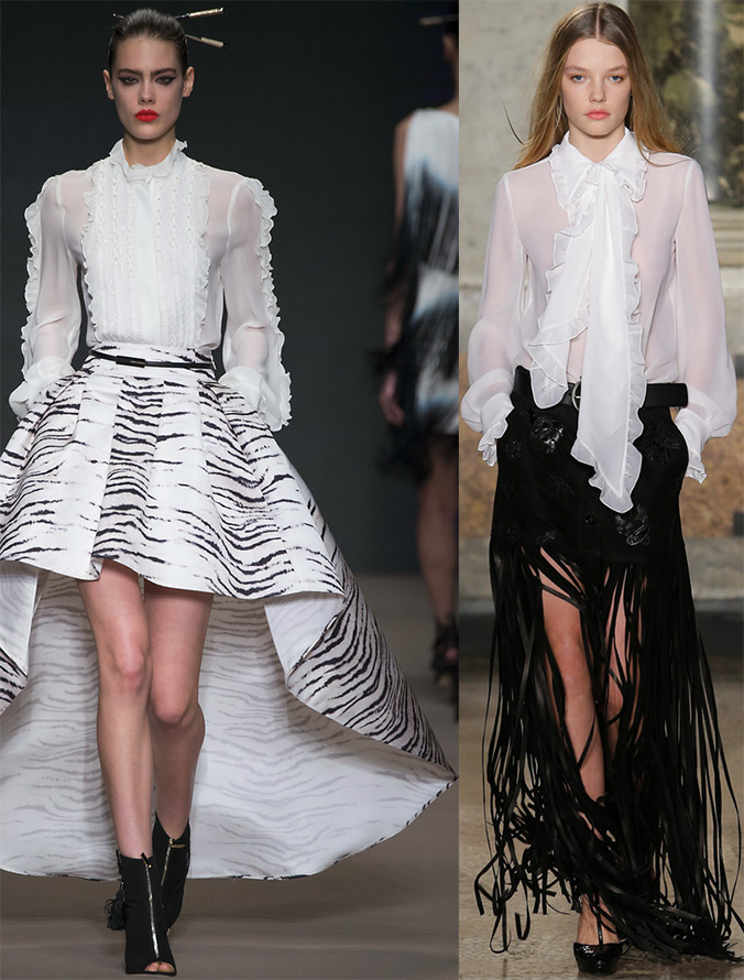 chemisiers à la mode automne-hiver 2025-2026