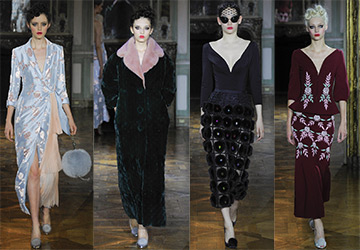 Collection couture d'Ulyana Sergeenko