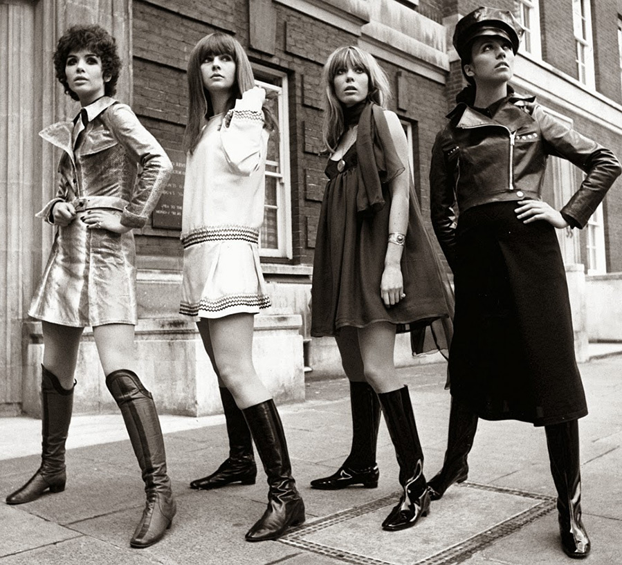 Mode et coiffures des années 60