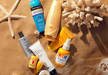 Photovieillissement de la peau sous exposition solaire