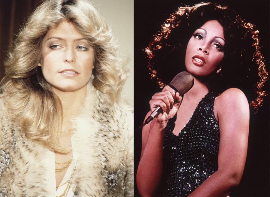 coiffures des années 1970