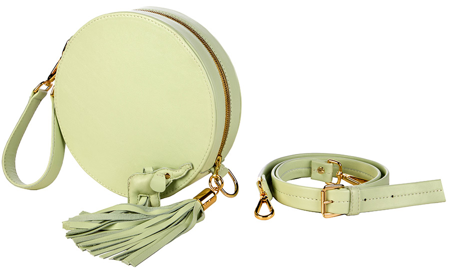 Beaux sacs à main pour femmes de forme ronde