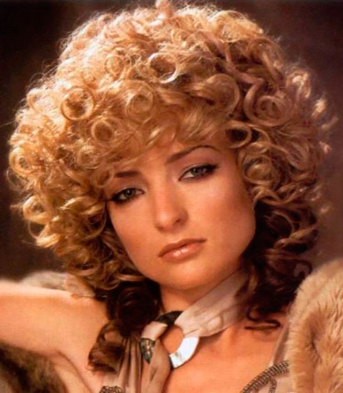 coiffures des années 1980