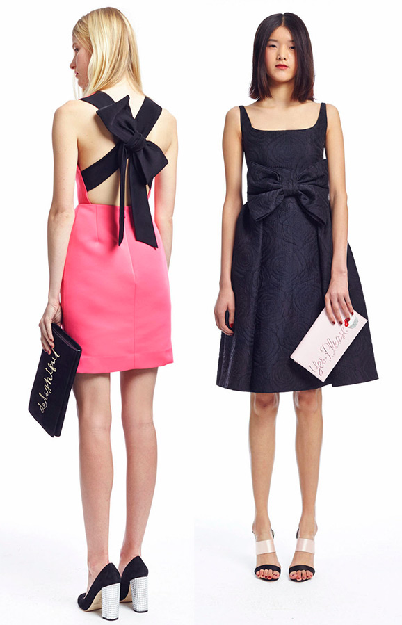 Robes à la mode avec noeud