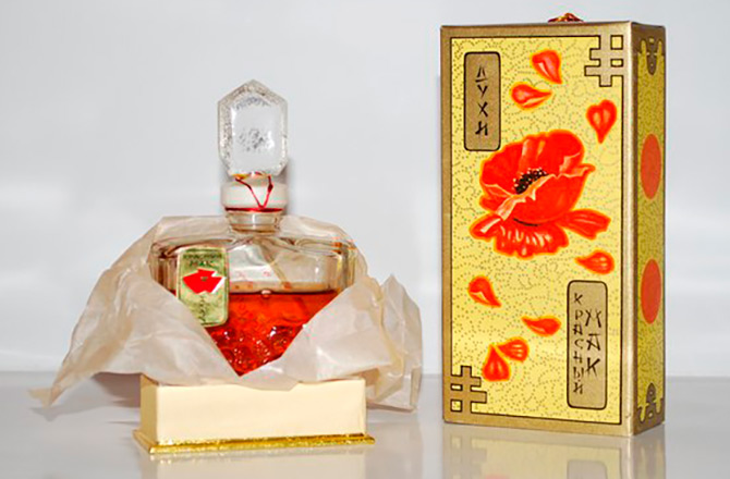 Le parfum de l'ère soviétique Coquelicot rouge