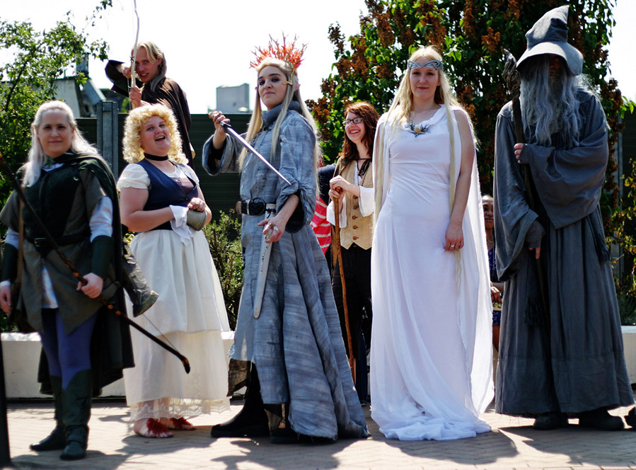 Les acteurs tolkienistes et leurs images