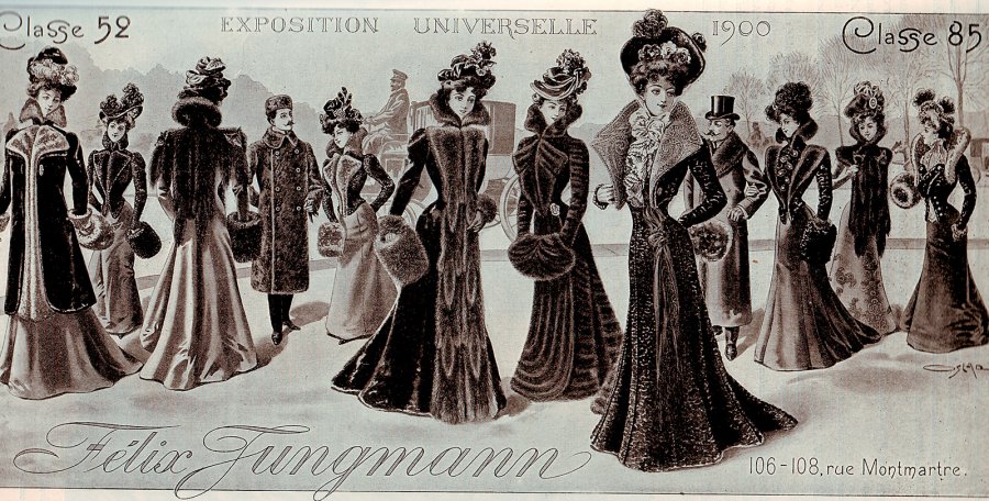 Mode et style dans les années 1900 - style moderne