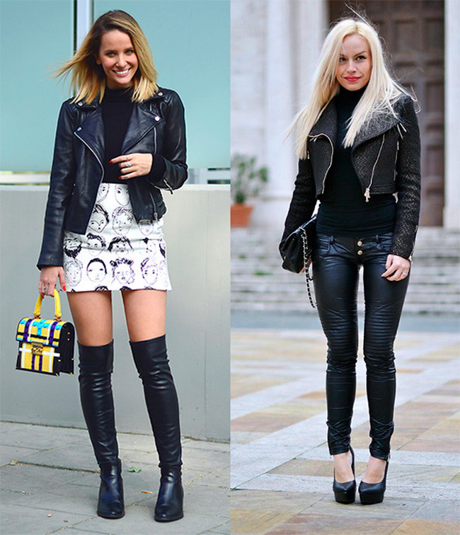 Veste de motard - images photo