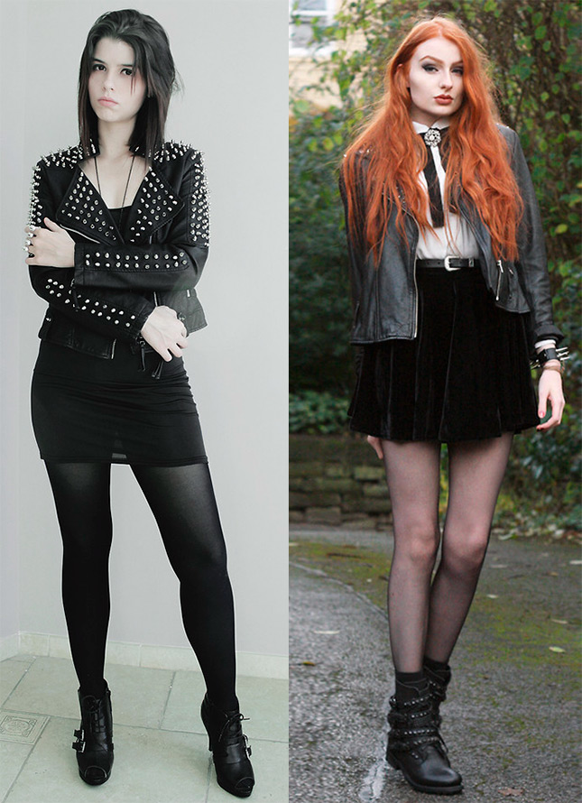 Veste de motard - images photo