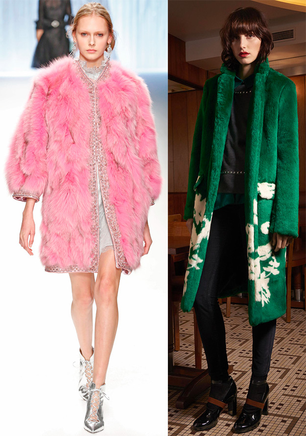 Manteaux de fourrure brillants 2025-2026