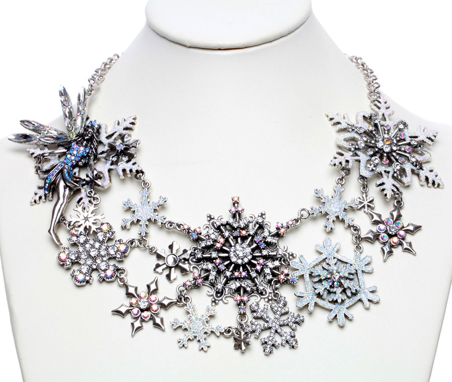 Collier flocon de neige