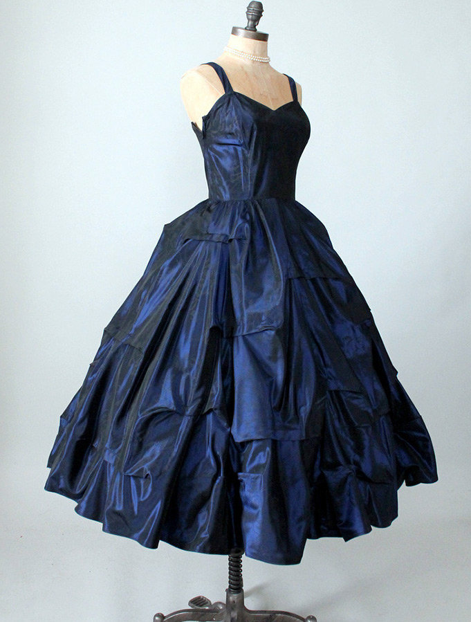 Robe en taffetas