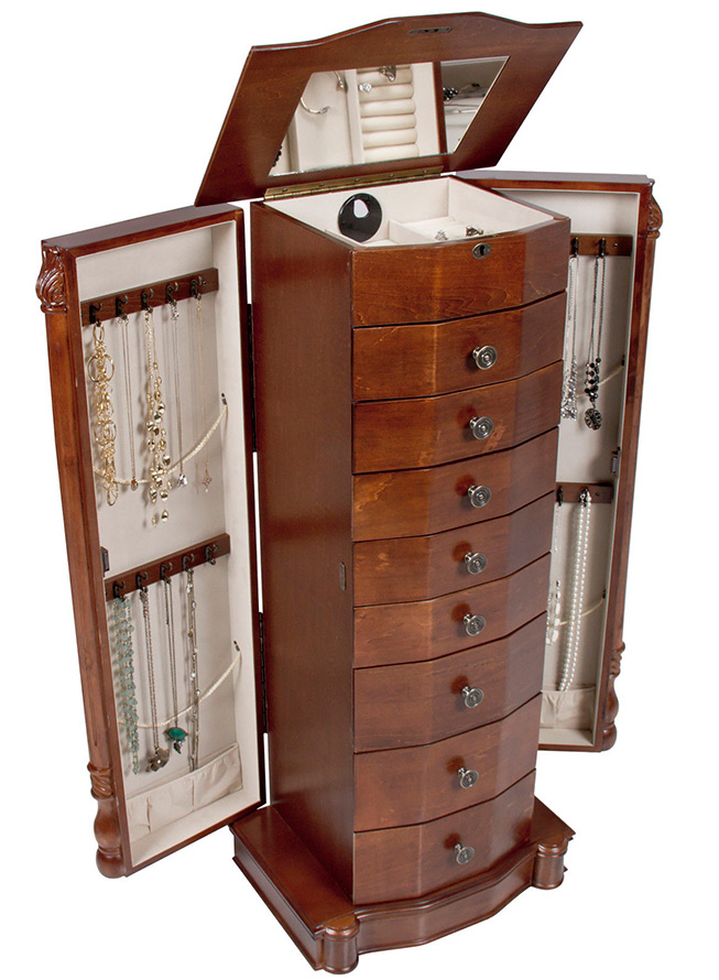 Boîte à bijoux de sol