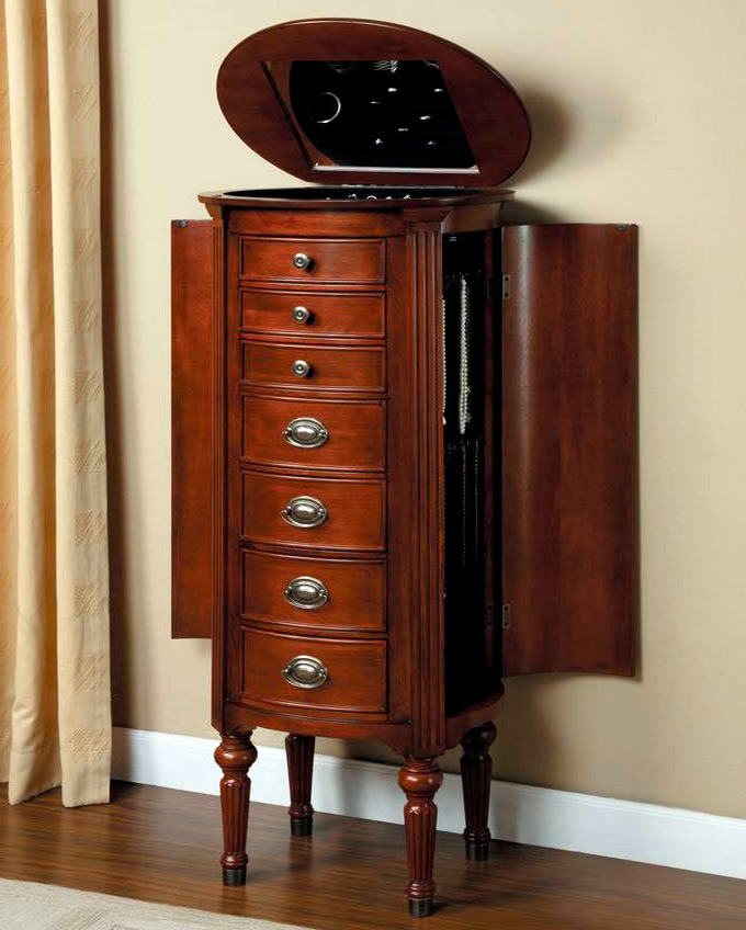 Boîte à bijoux de sol