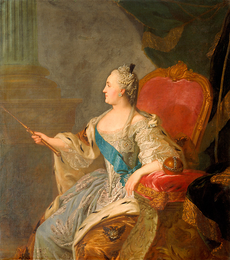 Portraits de femmes du XVIIIe siècle par l'artiste Rokotov