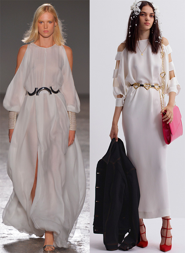 Robes à épaules dénudées