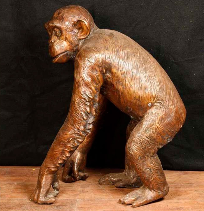 Statuette en bronze en cadeau