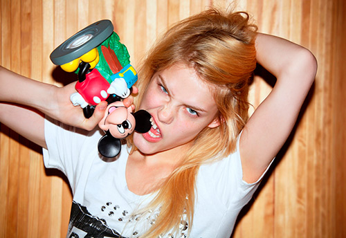 Le mannequin américain Ashley Smith