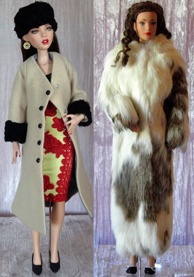 Vêtements chauds pour poupées