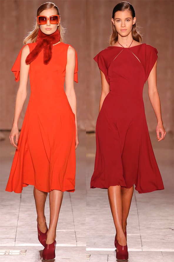 Robes rouges à la mode pour le nouvel an