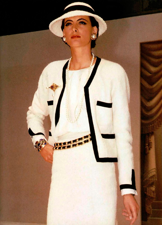 Le mannequin Ines de la Fressange et son style