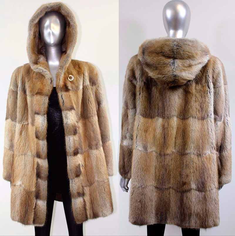 Fourrure de rat musqué