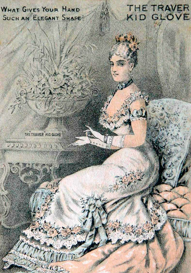 Type de peau de husky et gants pour enfants