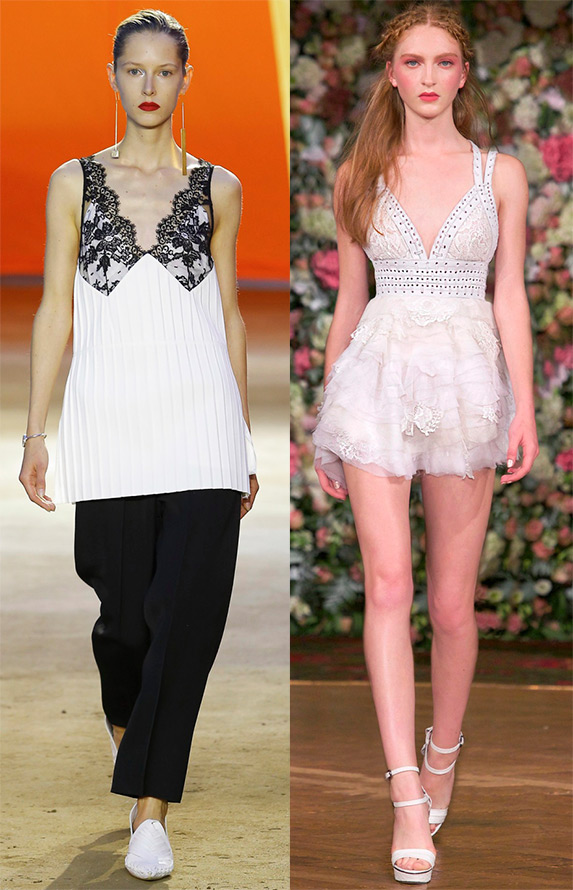 Style de lin dans des vêtements à la mode