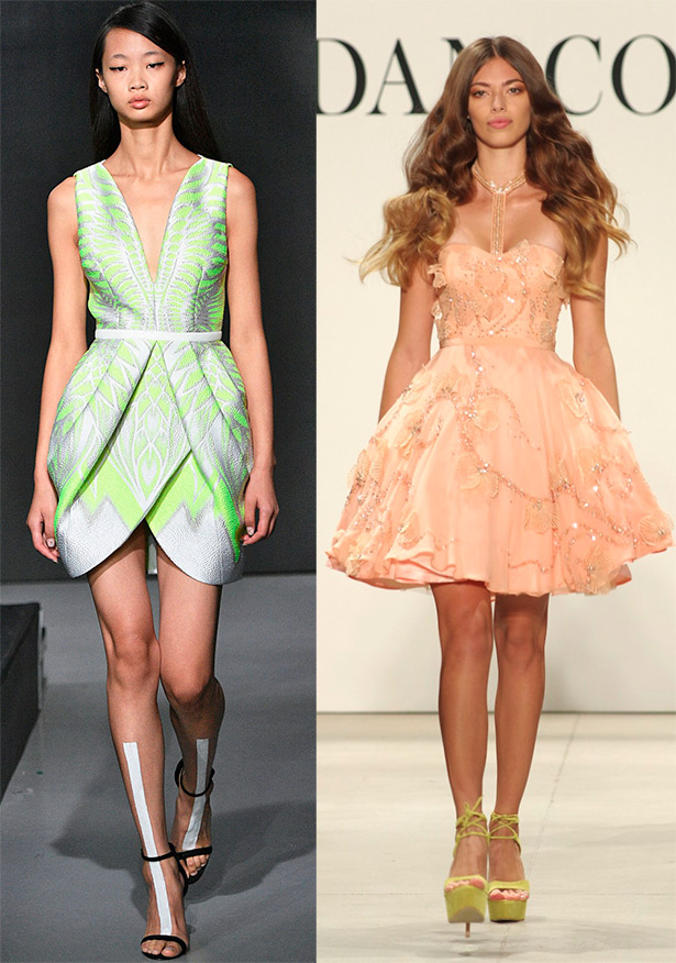 Robes à la mode et belles