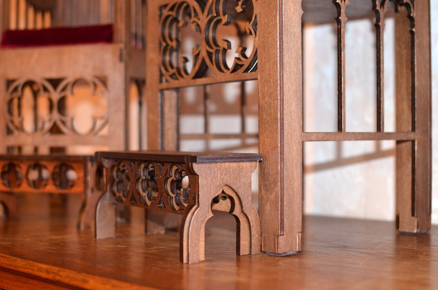 Fauteuils luxueux pour poupées BJD