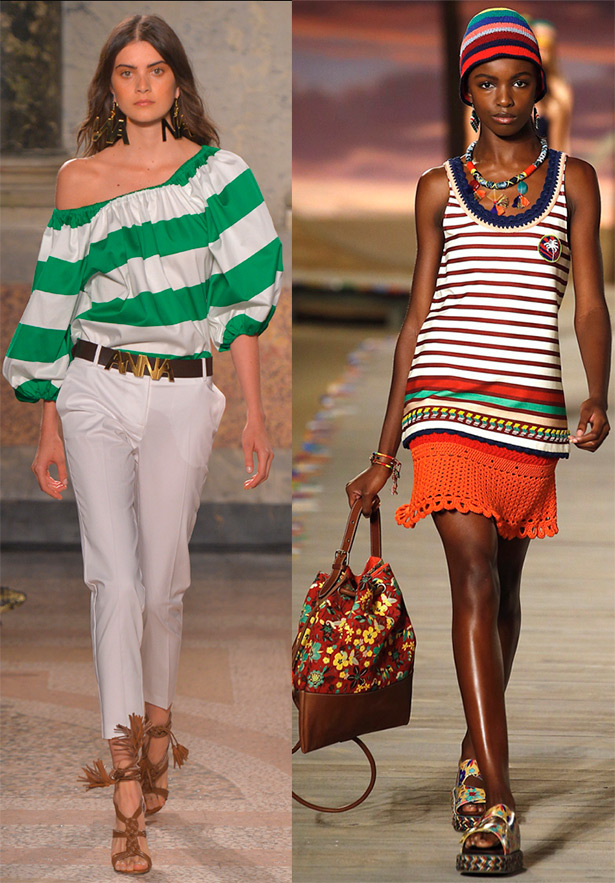 Imprimé rayé dans les vêtements 2026 - les meilleurs looks