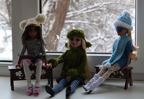 Bonnets tricotés - belles images