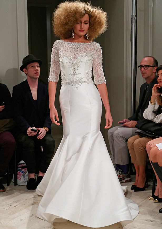 Robe de mariée avec strass