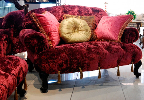 Tissu velours - propriétés, caractéristiques d'entretien et d'utilisation