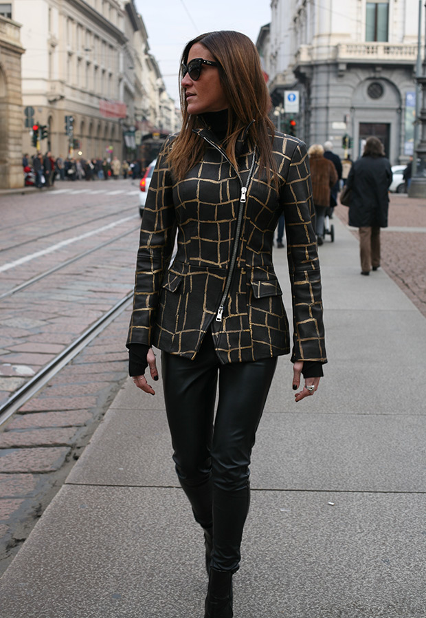 vestes en cuir John Lobel