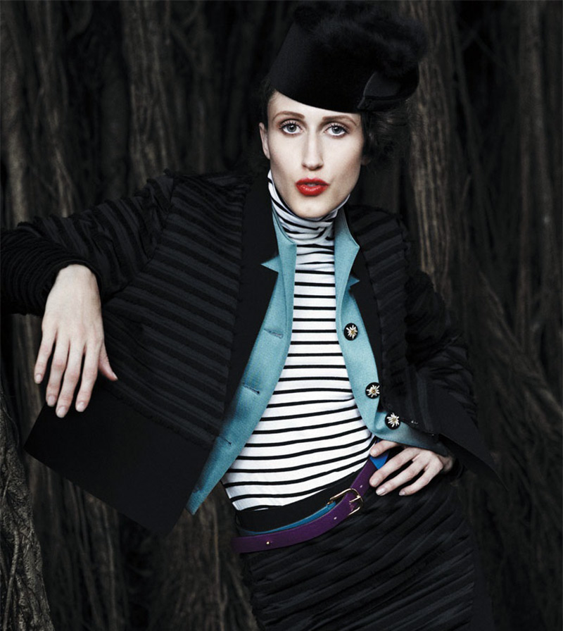 Anna Cleveland est un modèle gracieux