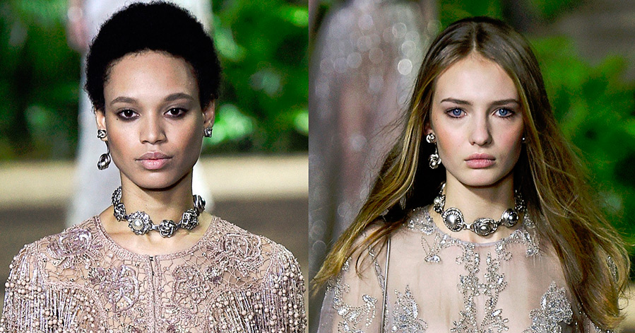 Perles et chaînes pour un look festif pour le 8 mars