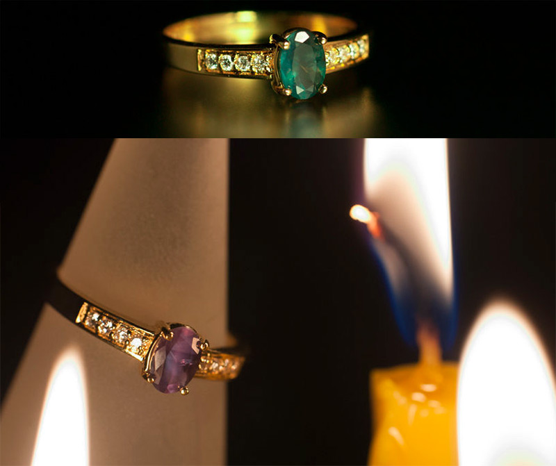 Pierre d'Alexandrite - photo et propriétés