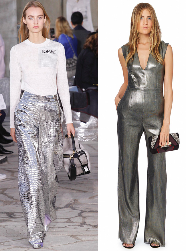 Tenues brillantes printemps-été 2026