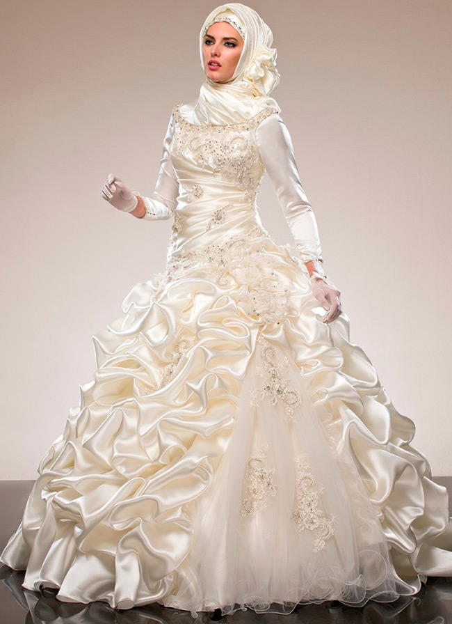 Hijab de mariage et mariées musulmanes