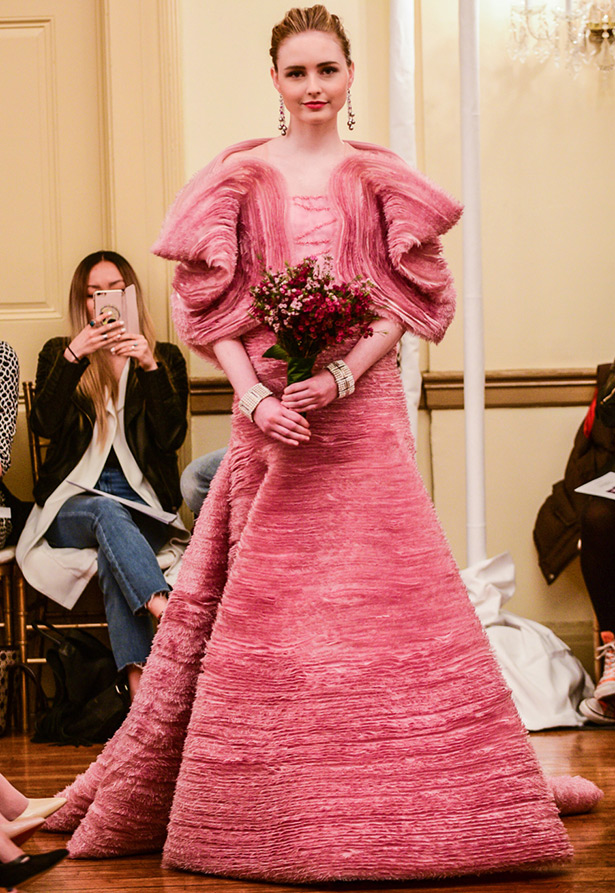 Robe de mariée rose