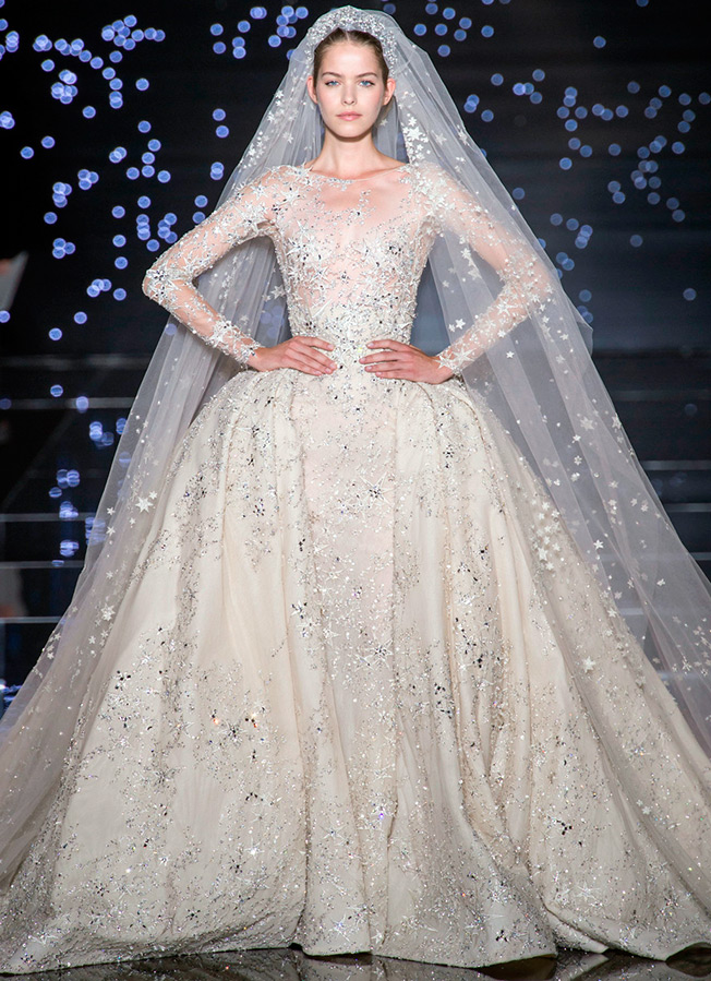 Robe de mariée de la collection couture