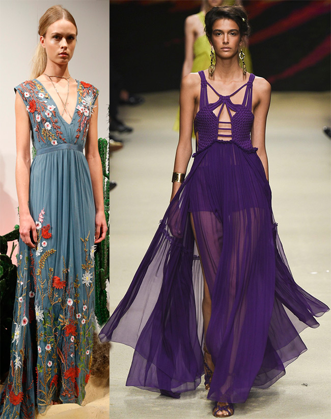 Robes belles et à la mode