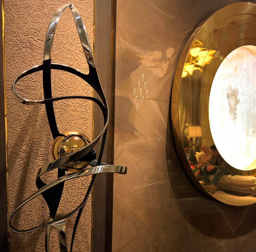 Le métal dans la décoration d'intérieur