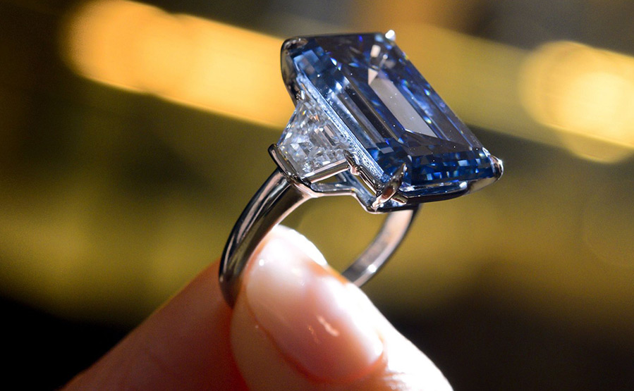 Le diamant bleu le plus cher