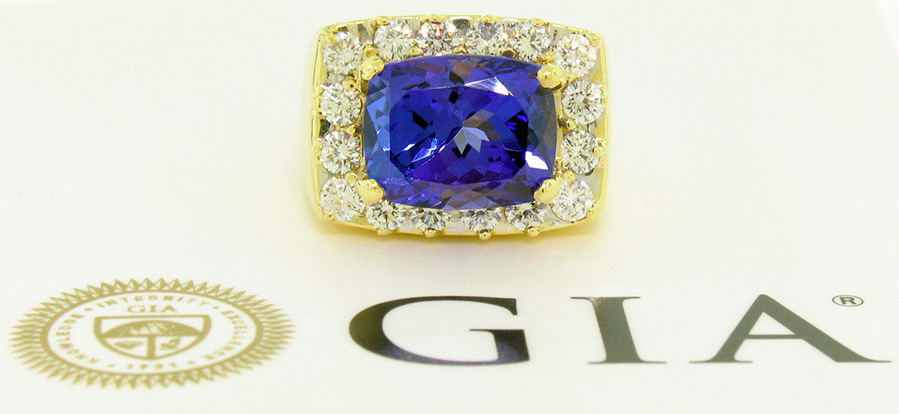 Bague Tanzanite