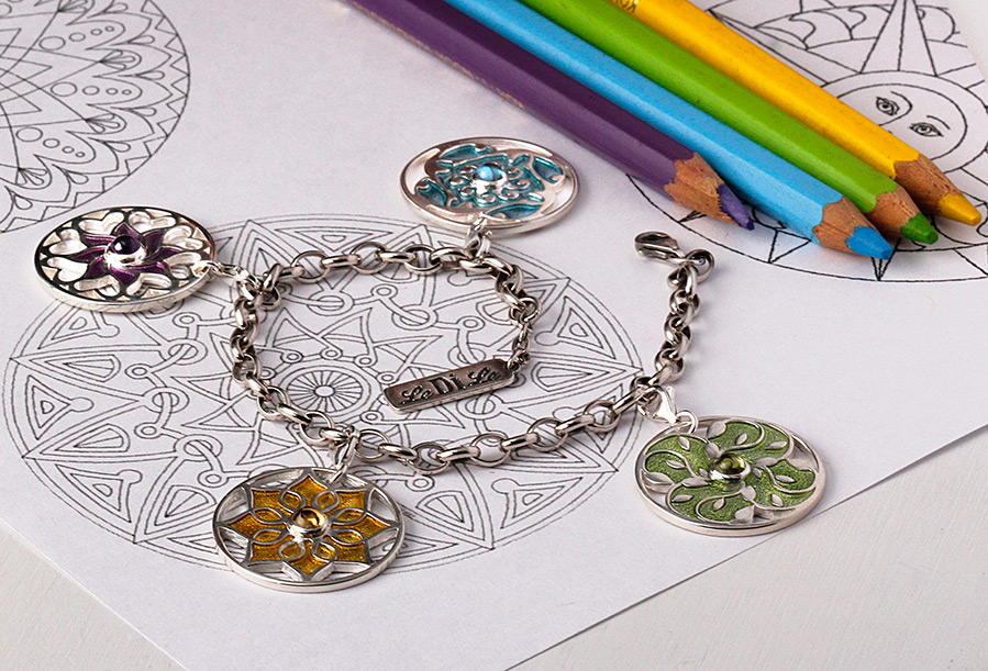 Collection de mandalas bijoux de LeDiLe